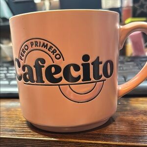 Cafecito Pink Mug 20 oz NWT NEW WITH TAG
